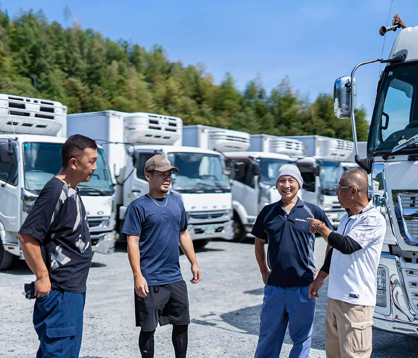 ドライバー集合写真